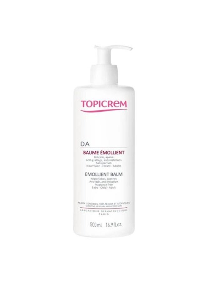 Topicrem Da Emollient Balm 500ml